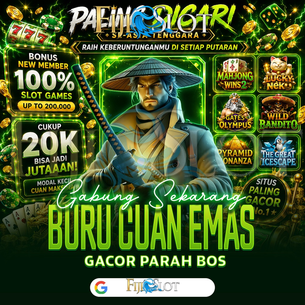 banner FIJISLOT X Camellia Culinary Consultation: Permainan Digital Modern Ketika Dunia Game Tak Lagi Sekedar Permainan